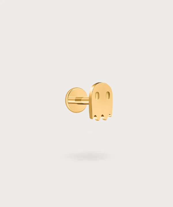 Titaan Geest Piercing goud helix