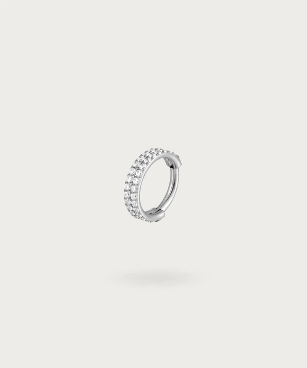 Helix Titaan Piercing zilveren