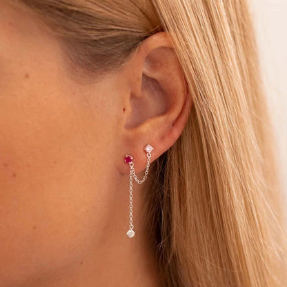 Oor Piercing Oorbel zilver vrouw