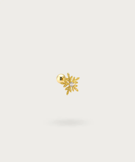 sneeuwvlok oor piercing