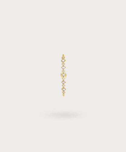 oorpiercing met parels